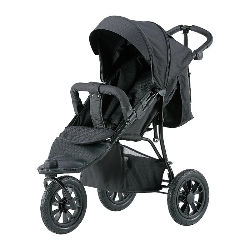 KTX-894931 Lightweight 3-Wheel Folding Baby Stroller and Tricycle Carrier Pram