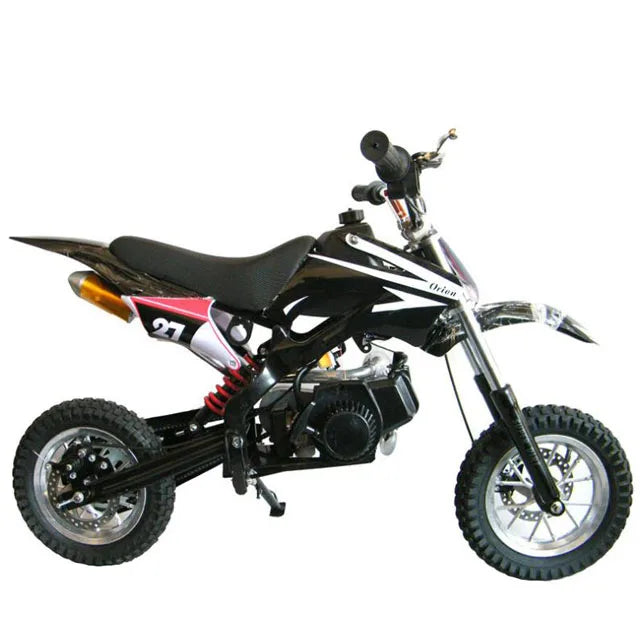 KTX-895315 50cc Gas Powered Mini Dirt Bike - 2-Stroke Engine, 8/10 Inch Wheels, Max Speed 40km/h
