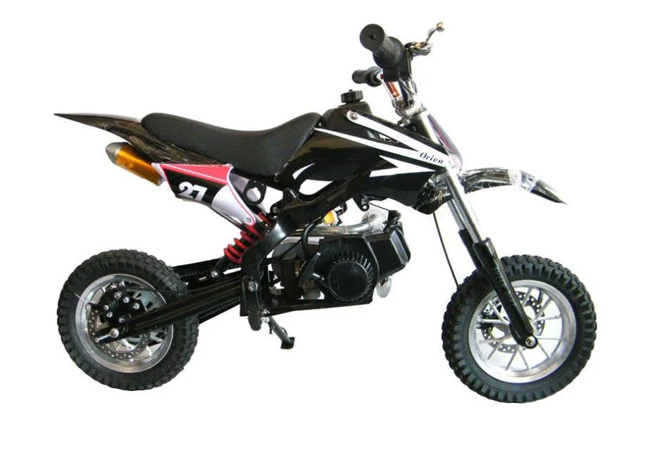 KTX-895315 50cc Gas Powered Mini Dirt Bike - 2-Stroke Engine, 8/10 Inch Wheels, Max Speed 40km/h