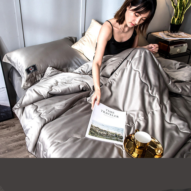 KTX-896211 CoolTouch Ice Silk Summer Quilt for Air Conditioning - Multiple Sizes Available