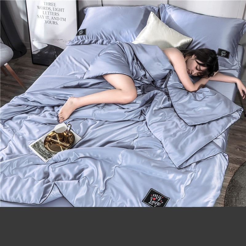 KTX-896211 CoolTouch Ice Silk Summer Quilt for Air Conditioning - Multiple Sizes Available