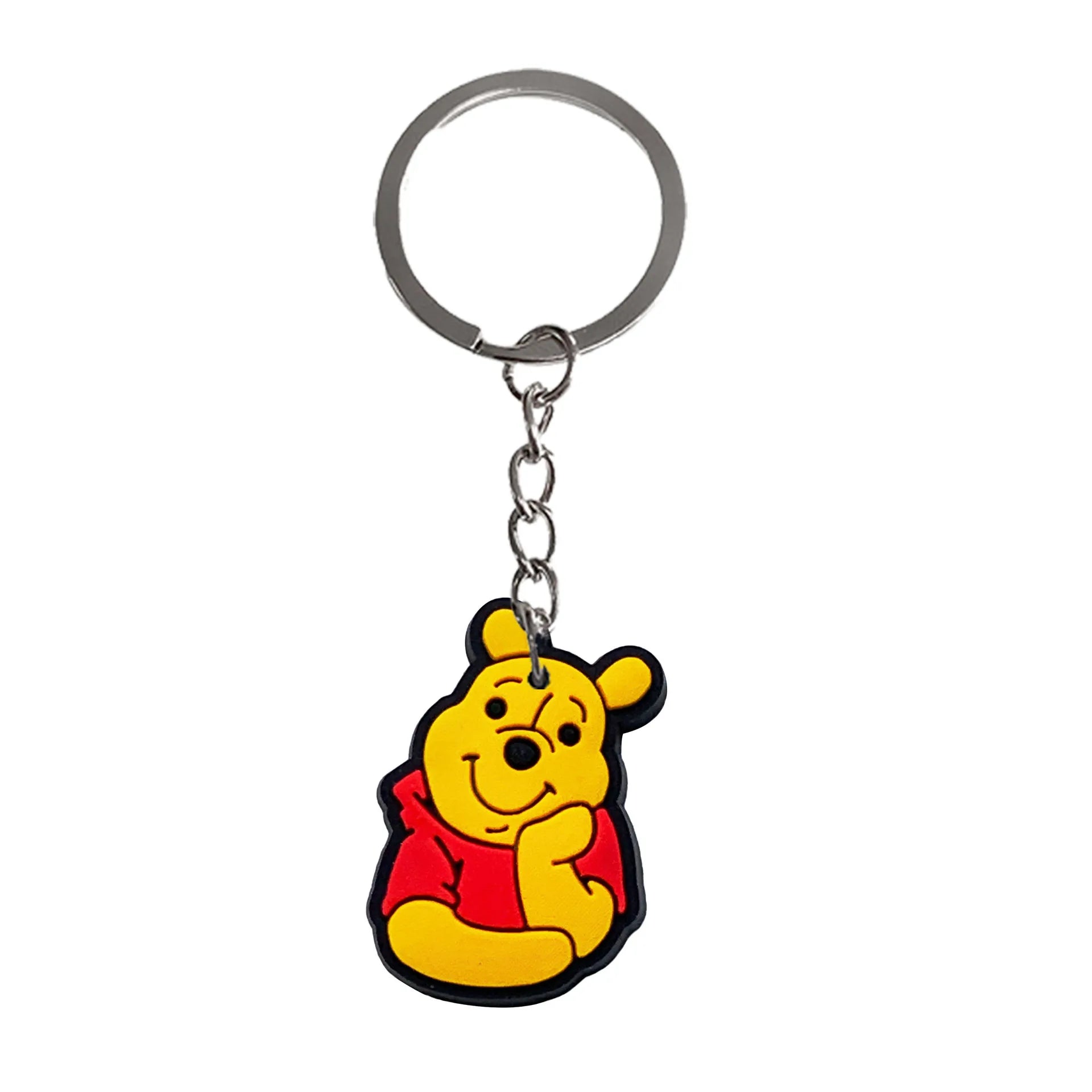 KTX-896723 Cute Soft PVC 3D Cartoon Keychain for Keys - Customizable Design, Multiple Colors Available