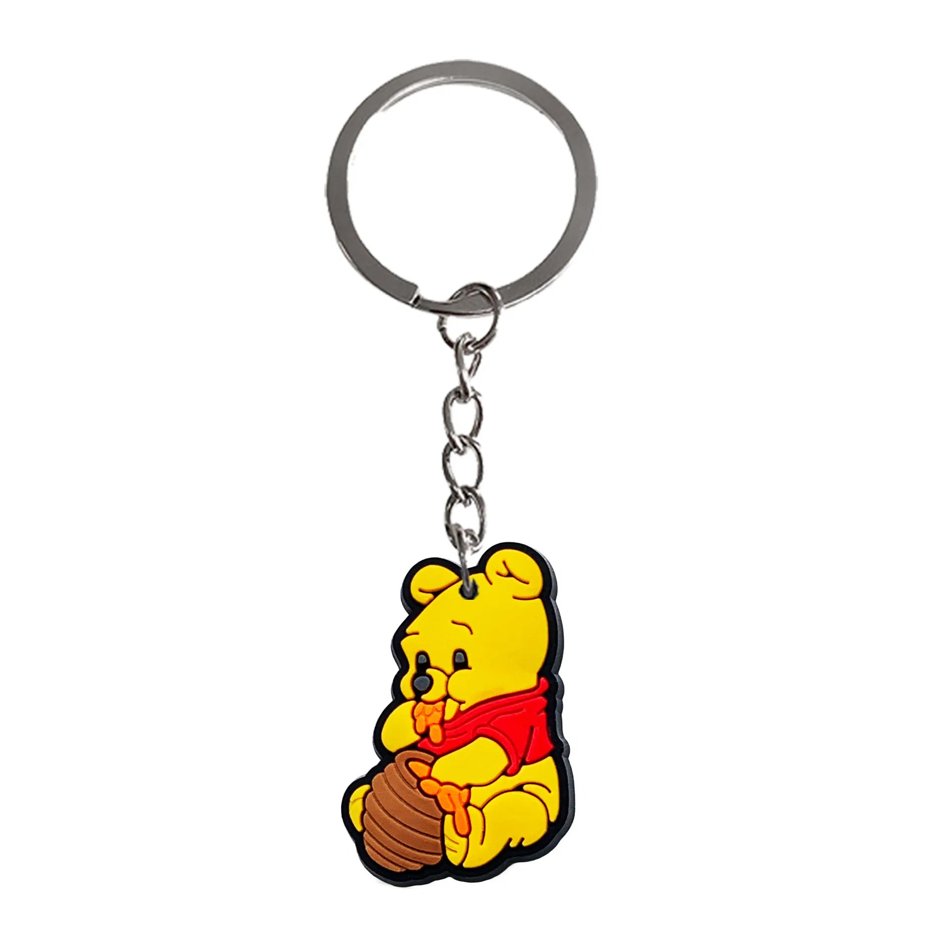 KTX-896723 Cute Soft PVC 3D Cartoon Keychain for Keys - Customizable Design, Multiple Colors Available