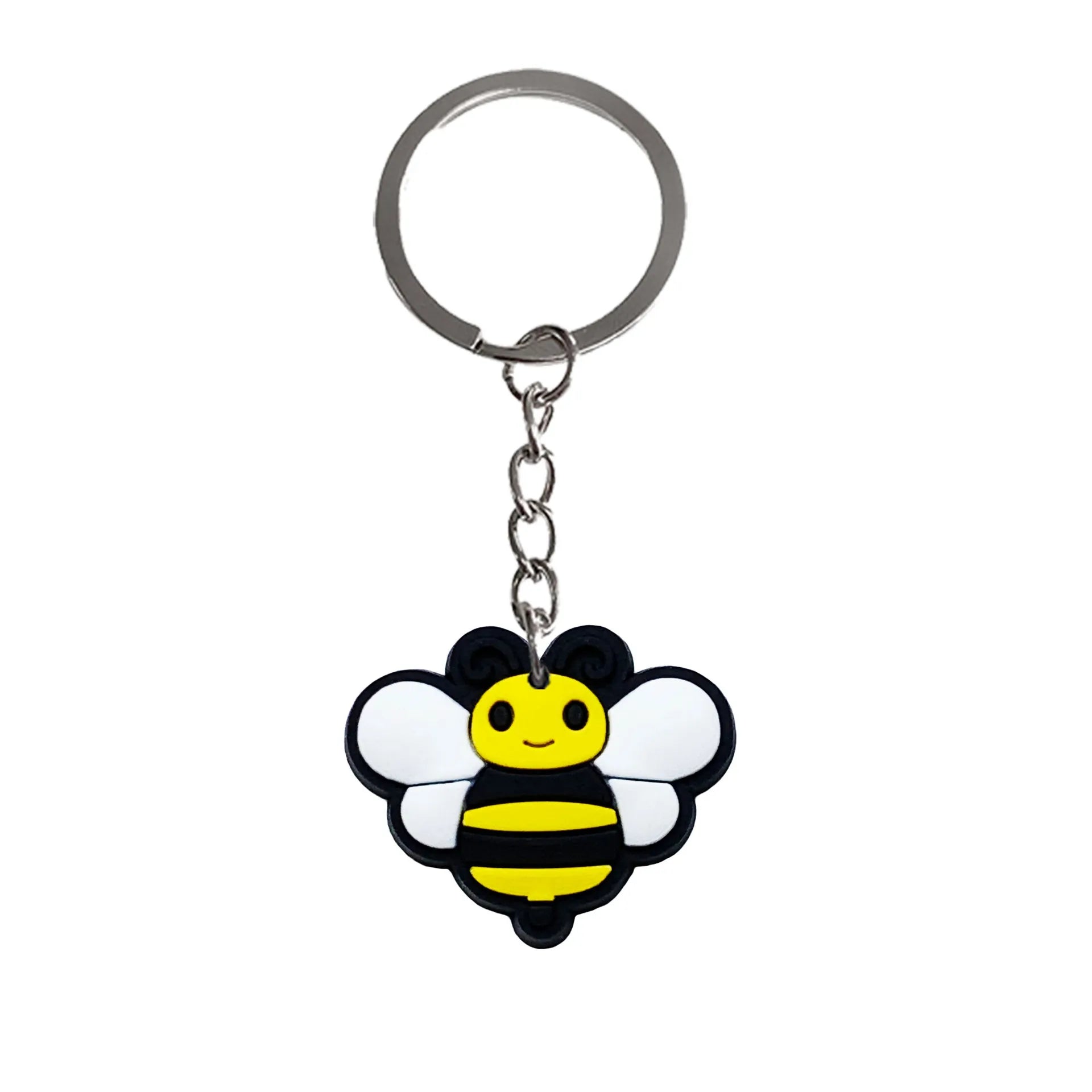 KTX-896723 Cute Soft PVC 3D Cartoon Keychain for Keys - Customizable Design, Multiple Colors Available
