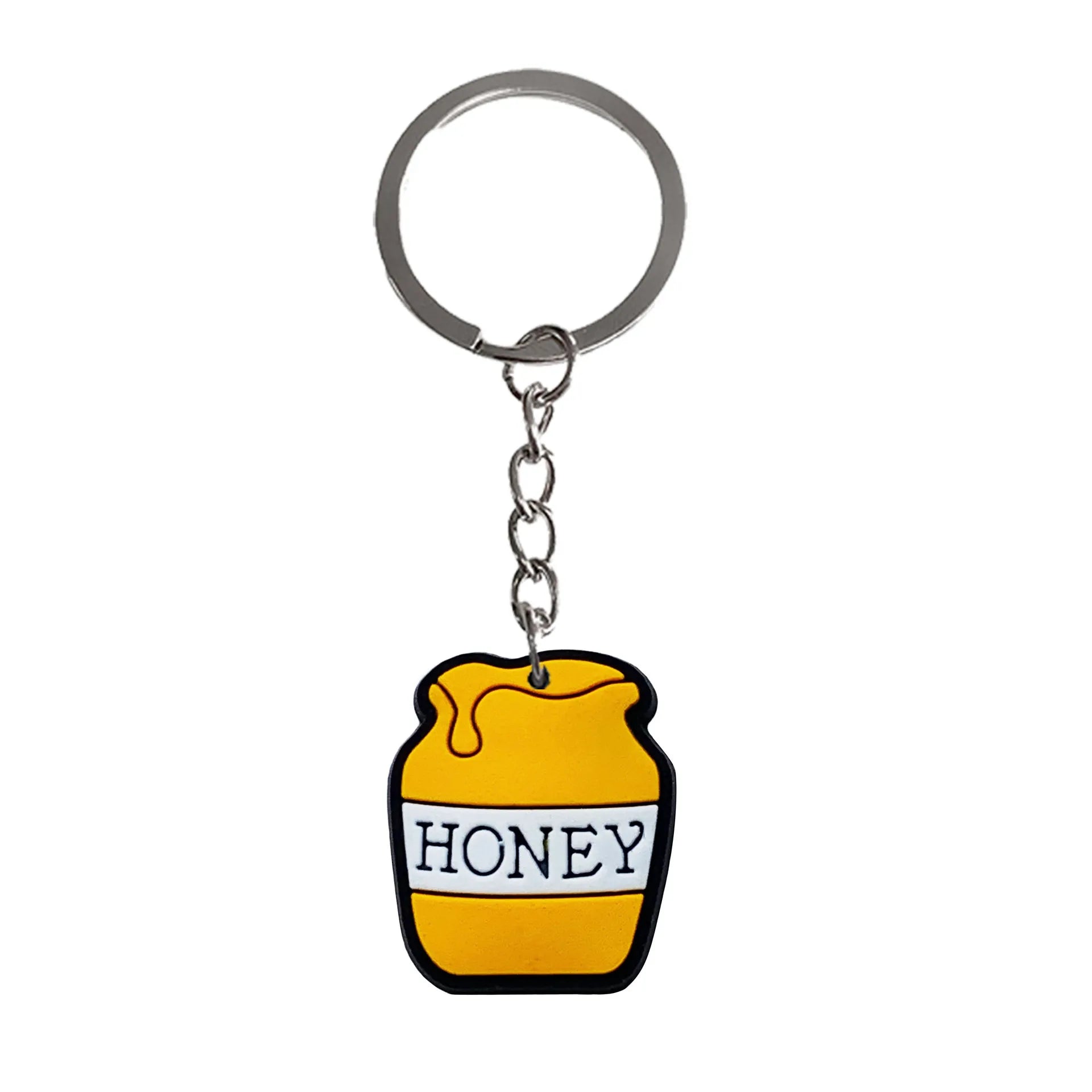 KTX-896723 Cute Soft PVC 3D Cartoon Keychain for Keys - Customizable Design, Multiple Colors Available