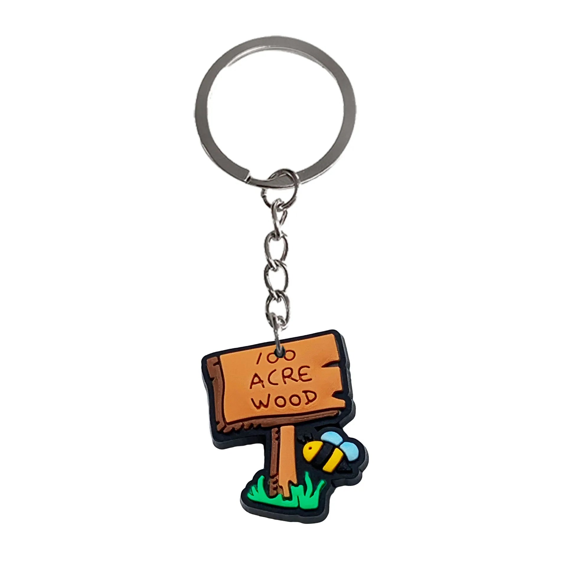 KTX-896723 Cute Soft PVC 3D Cartoon Keychain for Keys - Customizable Design, Multiple Colors Available