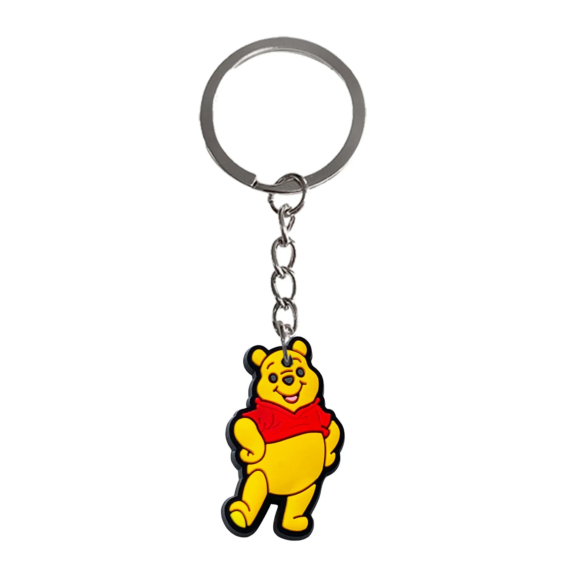 KTX-896723 Cute Soft PVC 3D Cartoon Keychain for Keys - Customizable Design, Multiple Colors Available
