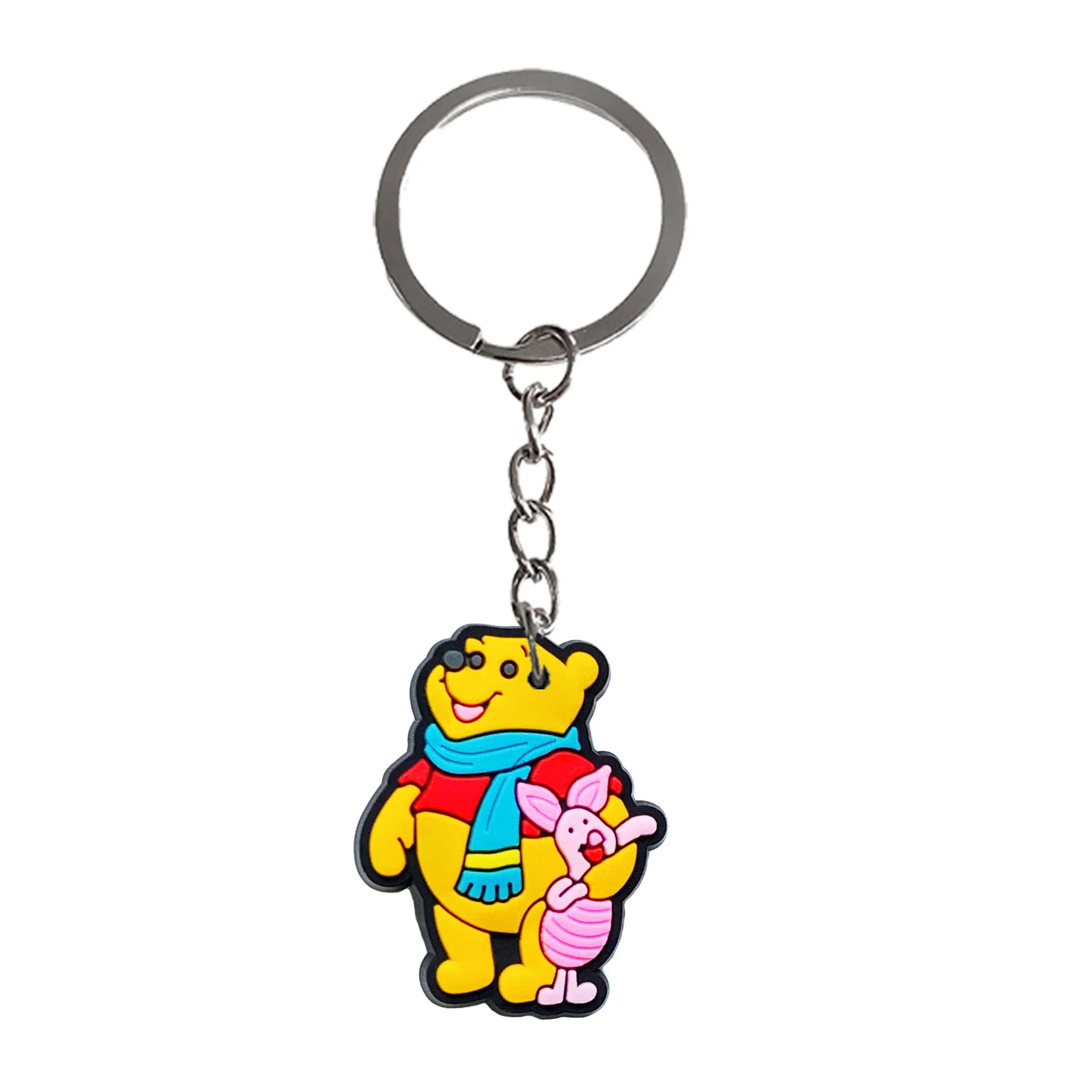 KTX-896723 Cute Soft PVC 3D Cartoon Keychain for Keys - Customizable Design, Multiple Colors Available