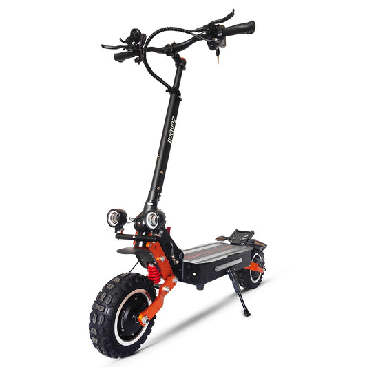 KTX-896915 High-Performance Dual Motor Electric Scooter with Seat, 6000W Power, 60V Battery, 55MPH Speed, 60 Miles Range