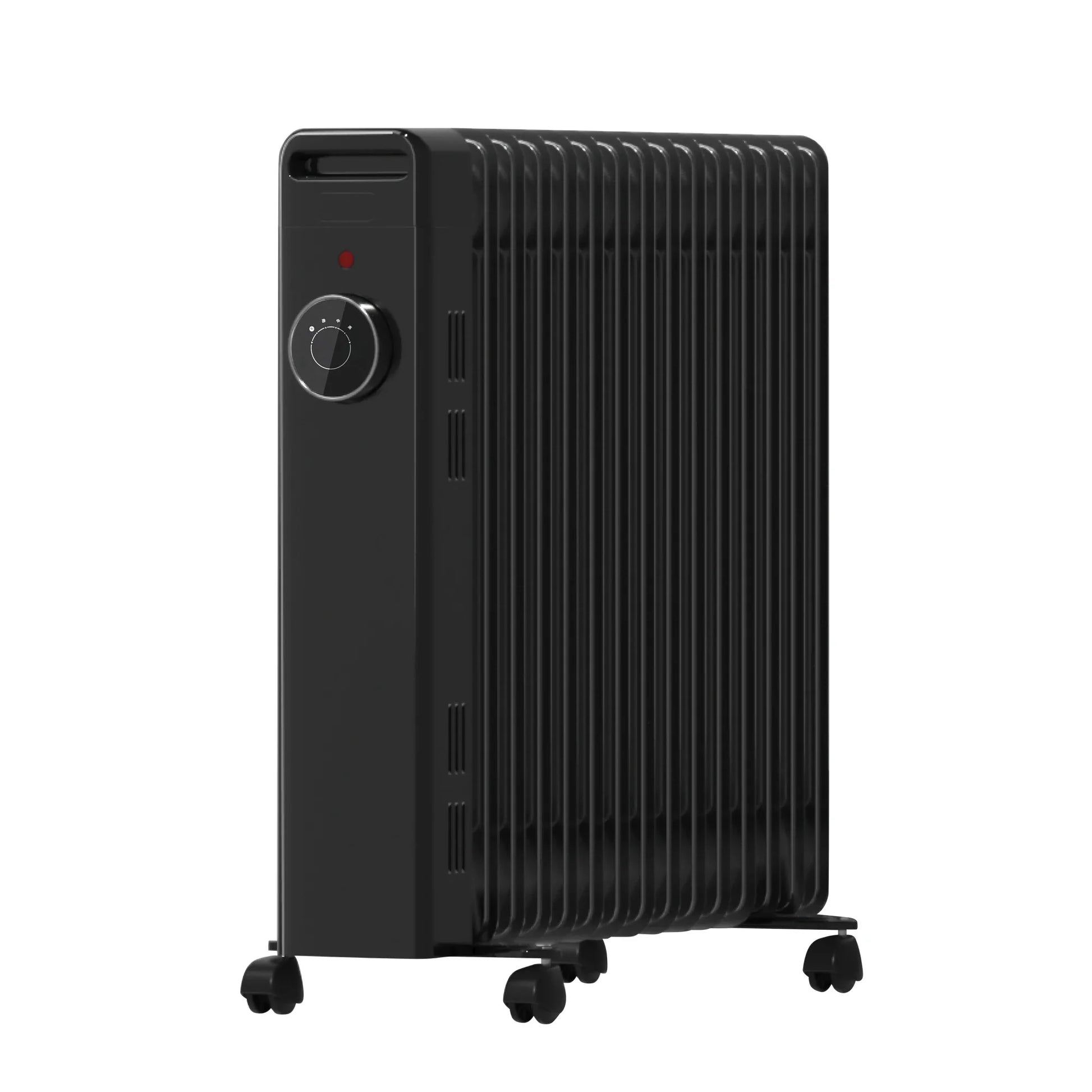 KTX-897811 Oil-Filled Radiator Heater with Adjustable Thermostat and Safety Features, 1500W to 2500W, 7-15 Fins