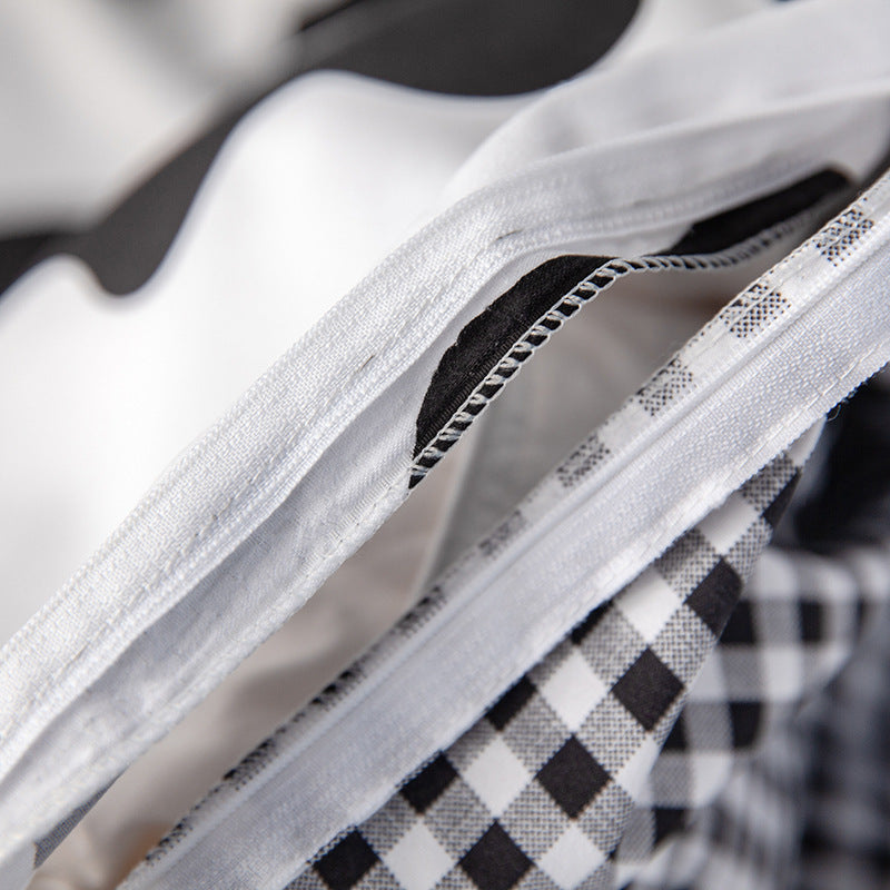 KTX-897875 Three-Piece Decorative Pillowcase Set for Multiple Bed Sizes