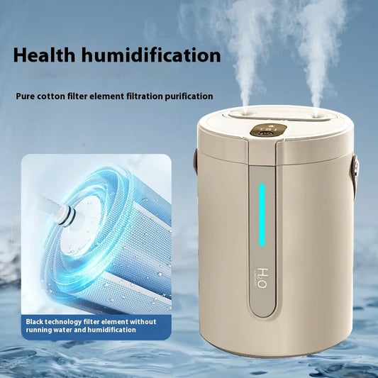 KTX-898387 Large Capacity Portable Air Purifying Humidifier with Dual Spray and Night Light