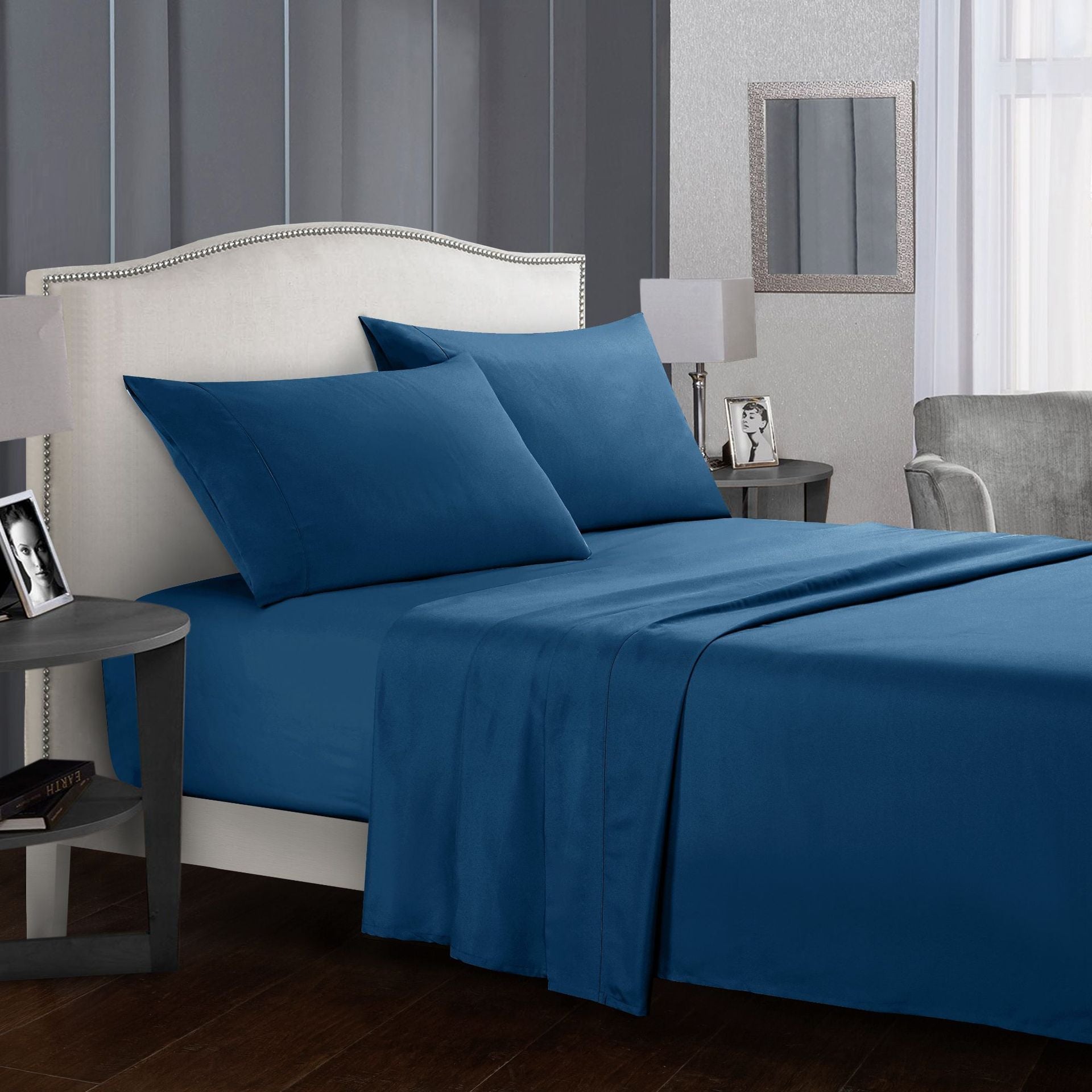 KTX-903571 Soft and Comfortable Four-Piece Bed Sheet Set in Multiple Sizes