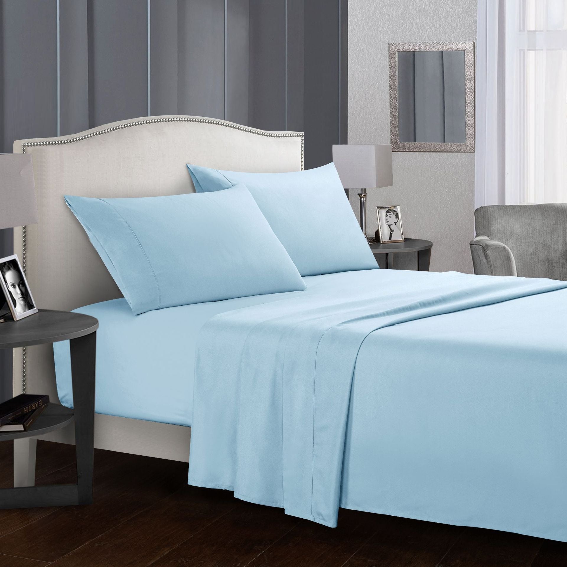 KTX-903571 Soft and Comfortable Four-Piece Bed Sheet Set in Multiple Sizes