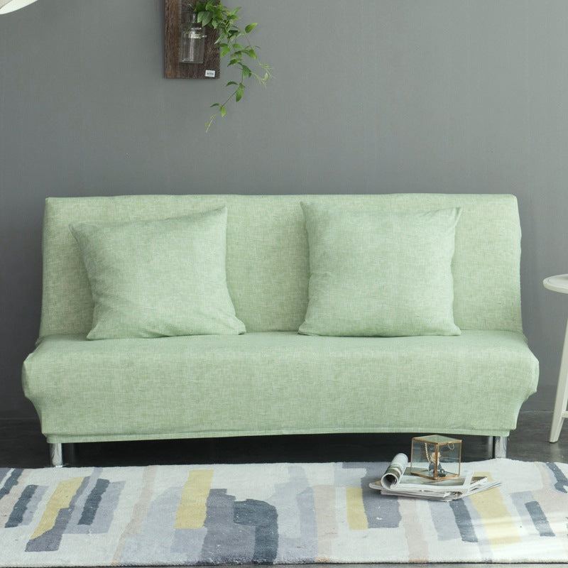 KTX-903699 Linen Sofa Cover for Armrest-Free Designs, Protects and Enhances Furniture