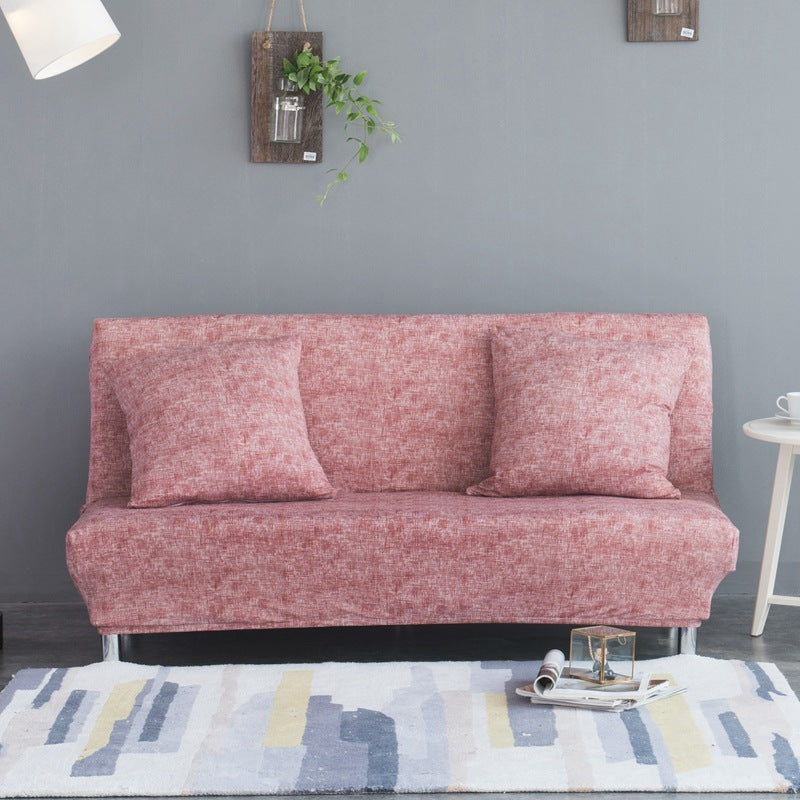 KTX-903699 Linen Sofa Cover for Armrest-Free Designs, Protects and Enhances Furniture