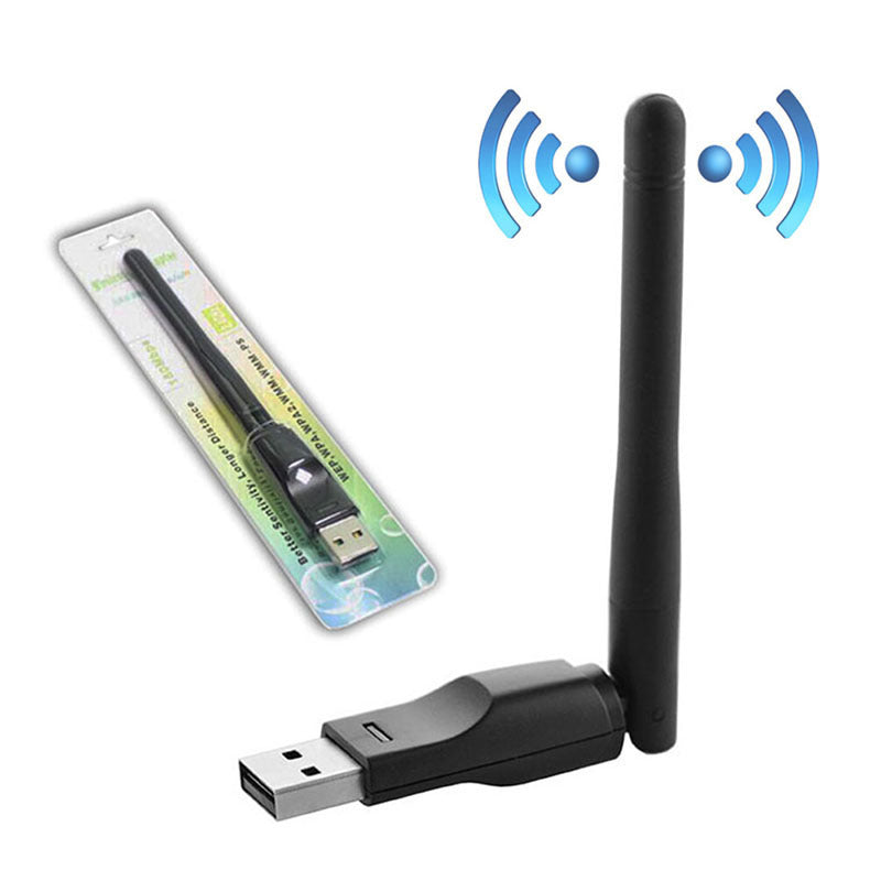 KTX-904851 150Mbps USB Wireless Network Receiver with Integrated 2DB Antenna, Compatible with Windows and Mac OS