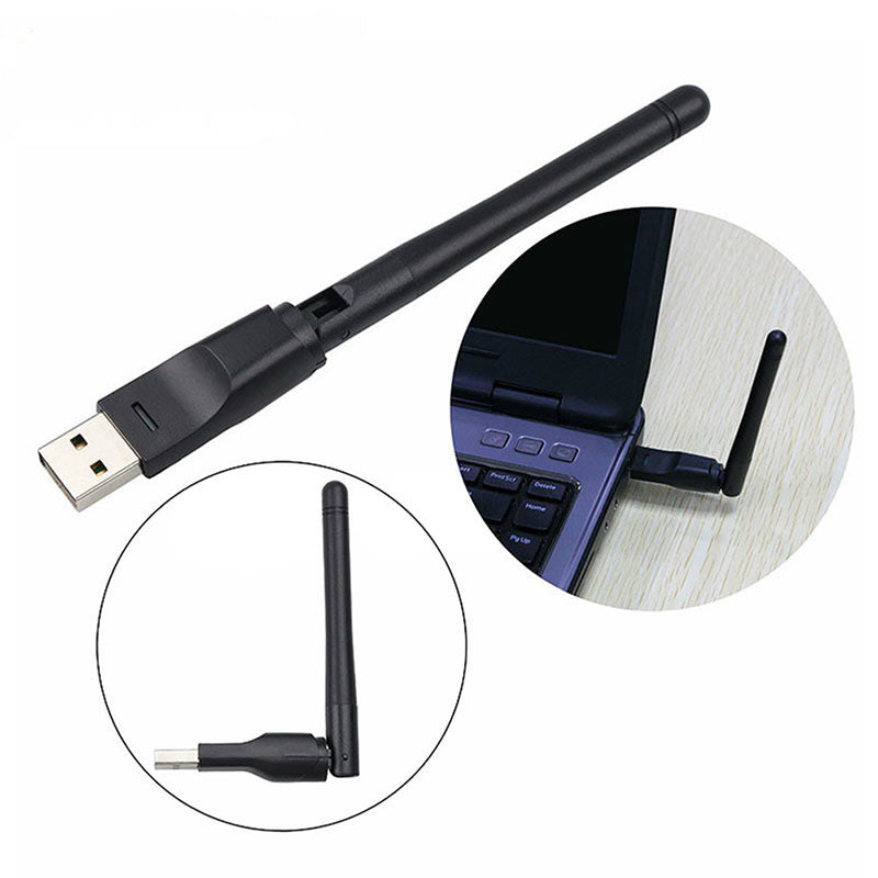 KTX-904851 150Mbps USB Wireless Network Receiver with Integrated 2DB Antenna, Compatible with Windows and Mac OS