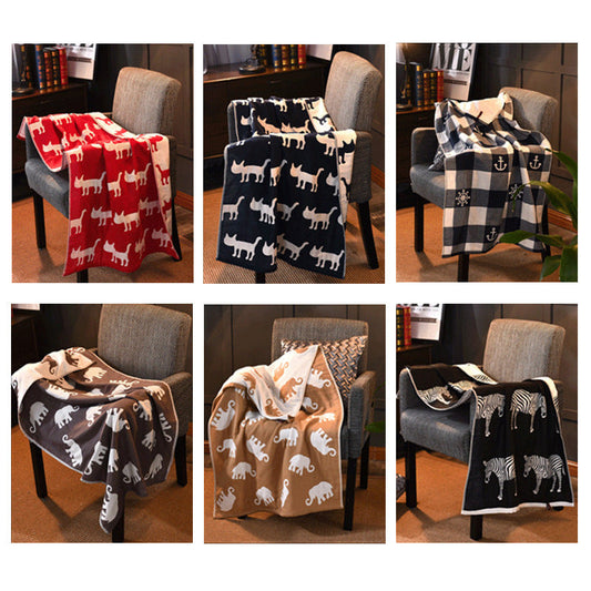 KTX-908051 Cartoon Dog Quick-Drying Bath Towel in Flower Colors - Soft Superfine Fiber, 70x140cm