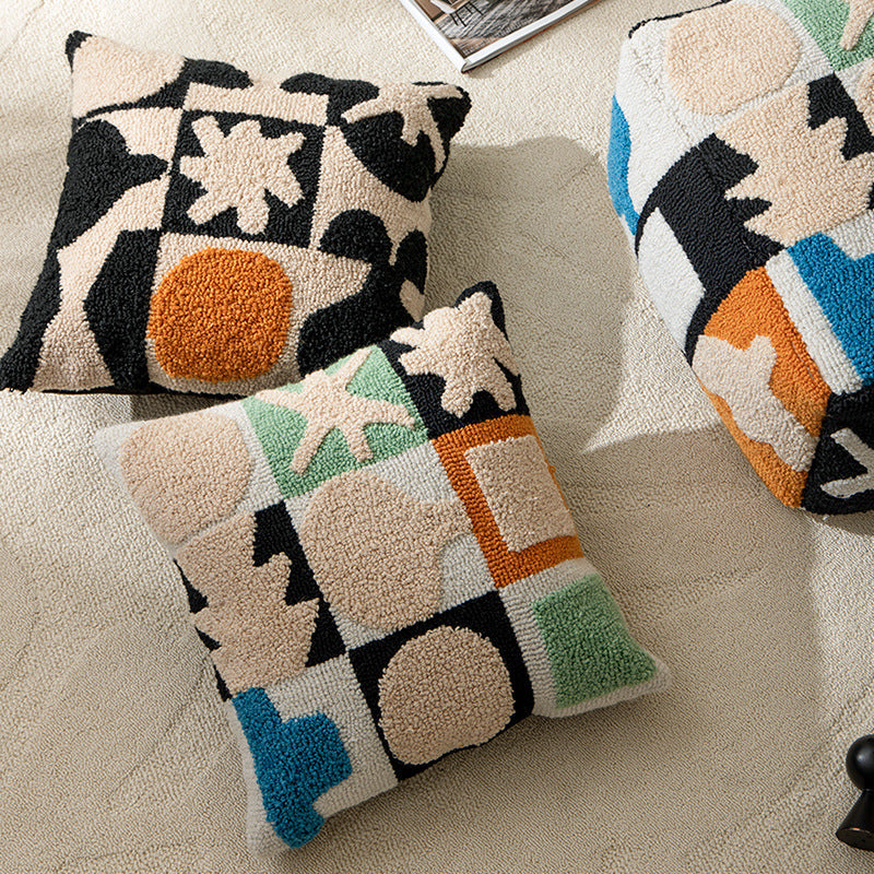 KTX-909203 Velvet Pillow Covers in Modern Simplicity - Available in 45x45cm and 60x60cm Sizes