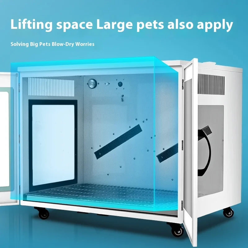 KTX-909651 Eco-Friendly Large Air Dryer for Dogs and Cats - Electric Plastic Pet Bathing and Cleaning Tool