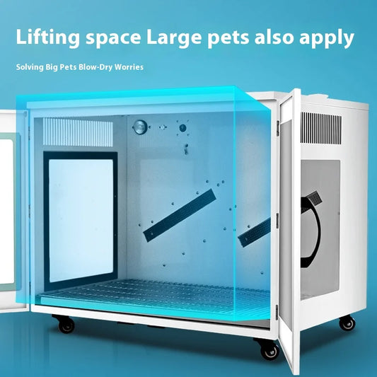 KTX-909651 Eco-Friendly Large Air Dryer for Dogs and Cats - Electric Plastic Pet Bathing and Cleaning Tool