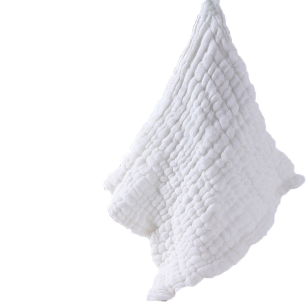 KTX-911123 Cotton Washed Gauze Baby Towel - Hypoallergenic, Eco-Friendly, Soft & Absorbent (28x28cm)