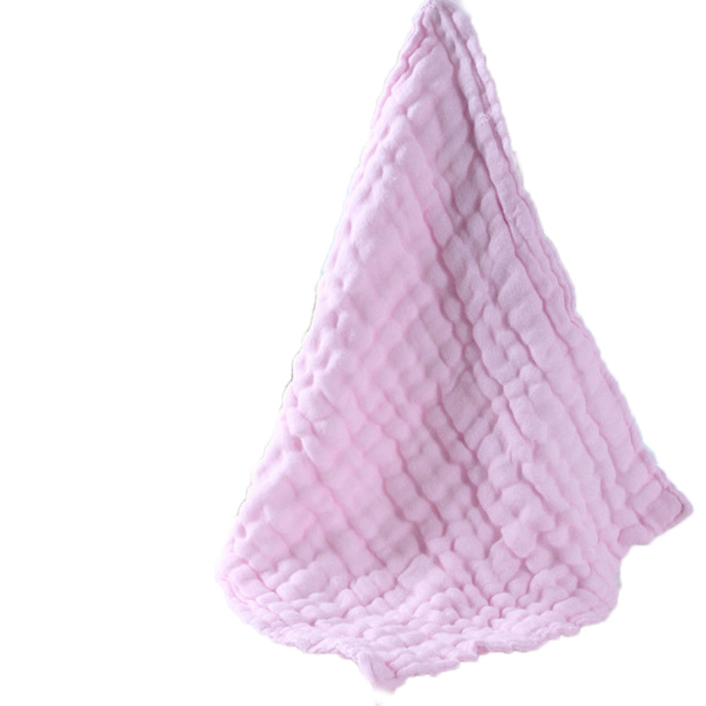KTX-911123 Cotton Washed Gauze Baby Towel - Hypoallergenic, Eco-Friendly, Soft & Absorbent (28x28cm)