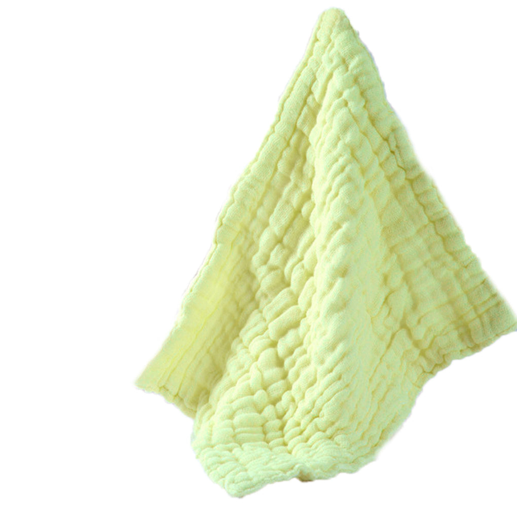KTX-911123 Cotton Washed Gauze Baby Towel - Hypoallergenic, Eco-Friendly, Soft & Absorbent (28x28cm)