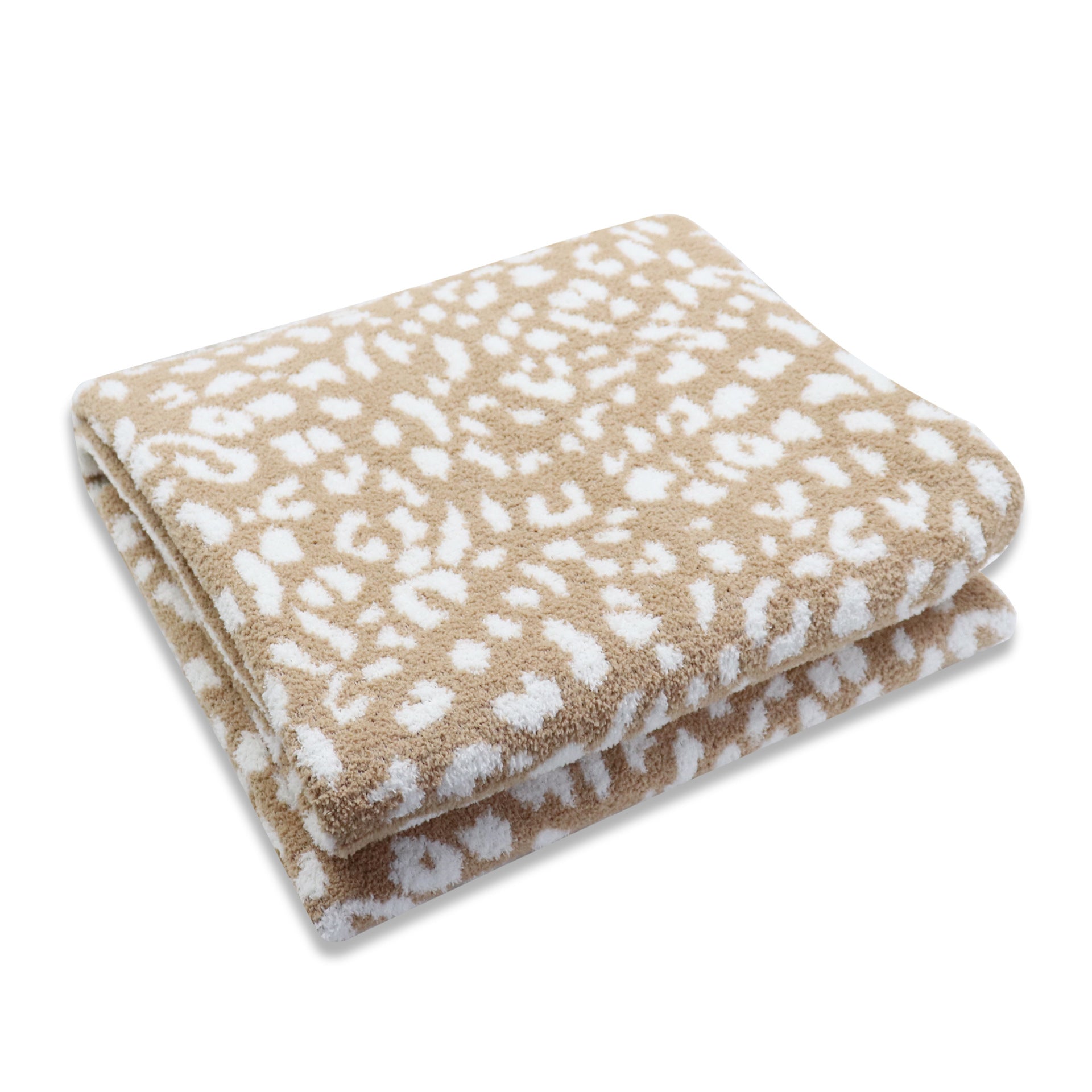 KTX-911379 Cozy Thick Chenille Half Fleece Sofa Blanket - Soft Polyester, Modern Design, 127x152cm