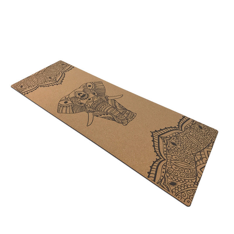 KTX-911379 Natural Rubber Yoga Mat - 3.5mm Thickness, Available in 173*61cm and 183*61cm Sizes