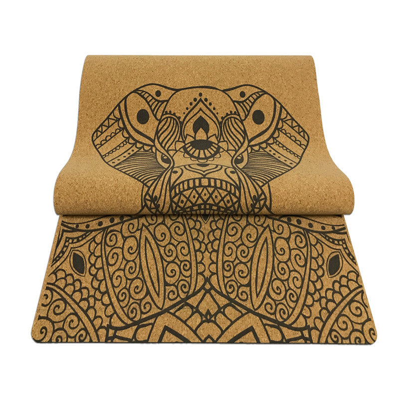 KTX-911379 Natural Rubber Yoga Mat - 3.5mm Thickness, Available in 173*61cm and 183*61cm Sizes