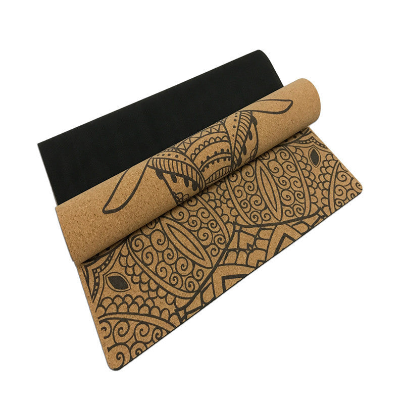 KTX-911379 Natural Rubber Yoga Mat - 3.5mm Thickness, Available in 173*61cm and 183*61cm Sizes
