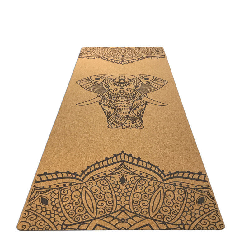 KTX-911379 Natural Rubber Yoga Mat - 3.5mm Thickness, Available in 173*61cm and 183*61cm Sizes