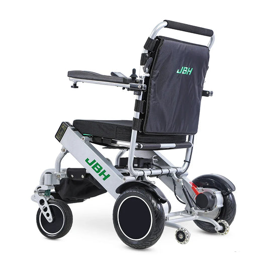 KTX-911571 Aluminum Alloy Folding Electric Wheelchair with 120kg Capacity and 20km Range