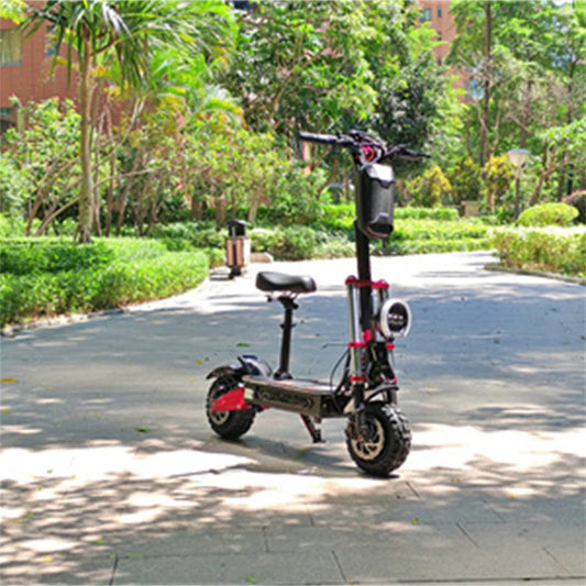 KTX-911571 Foldable Electric Scooter with 6000W Dual Motors, 38Ah Battery, 120km Range, Off-Road Capabilities