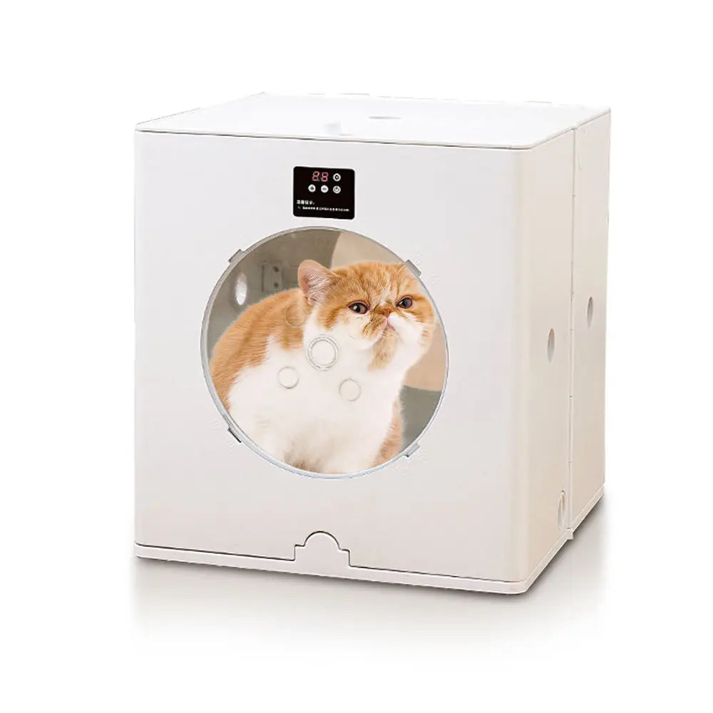 KTX-911955 Pet Drying Box for Cats and Dogs - Blowing Drying Fan, Eco-Friendly Design, 110-240V, Plastic Material