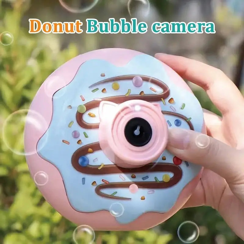 KTX-912531 Donut Style Automatic Bubble Blower for Outdoor Fun – Ideal Gift for Toddlers and Kids