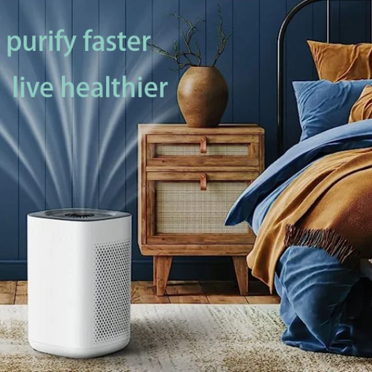KTX-913043 Smart WiFi Air Purifier for Large Rooms - Ideal for Allergies, Pets, and Smoke Elimination