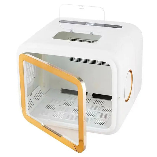 KTX-913107 Foldable Automatic Blow-Drying Box for Small Dogs and Cats - Compact and Eco-Friendly Pet Grooming Tool