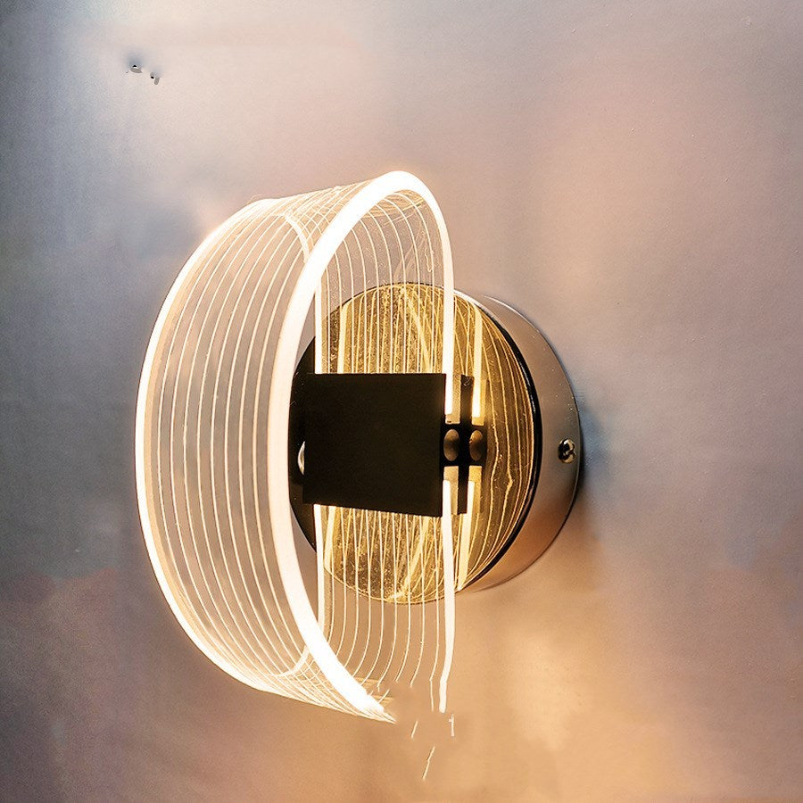 KTX-913555 Modern LED Wall Lamp with Adjustable Two-Color Light for Various Spaces