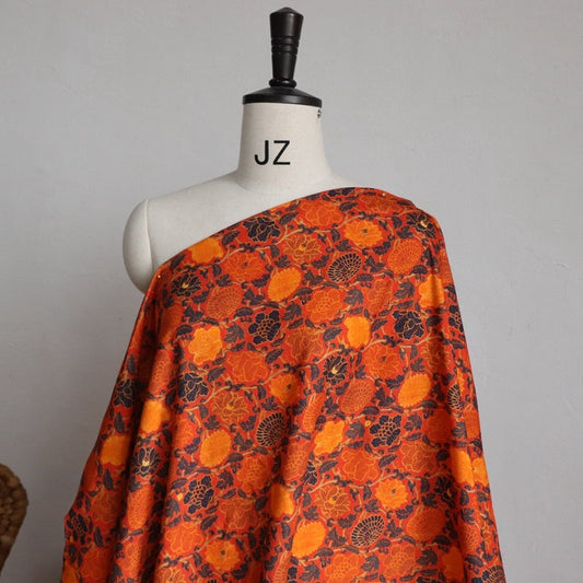 KTX-914835 Cotton Corduroy Fabric with 26 Sunken Stripes - 140cm Wide, Digital Print, Multiple Lengths Available