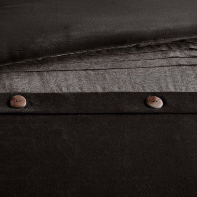 KTX-914835 Faux Suede 7-Piece Comforter Set in Grey, Tan, and Brown for King/Queen/California King Beds