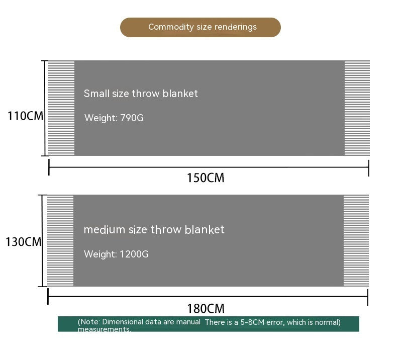 KTX-918291 Geometric Patterned Half Velvet Knitted Sofa Blanket - Modern Acrylic Throw in Three Colors