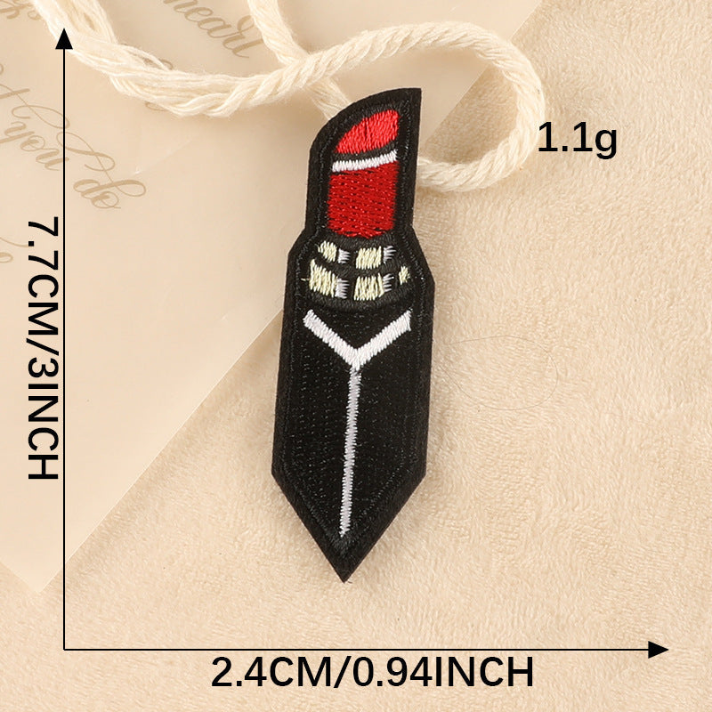 KTX-920531 Embroidered Polyester Patch for Clothing and Accessories