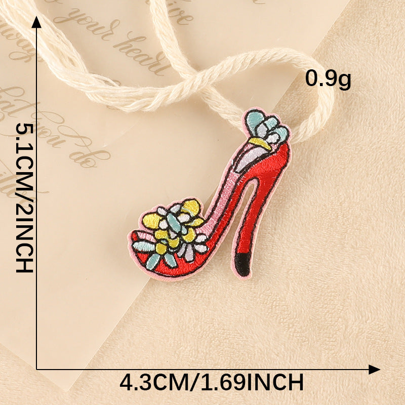 KTX-920531 Embroidered Polyester Patch for Clothing and Accessories