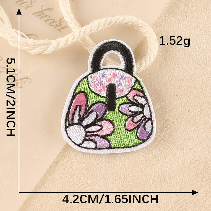 KTX-920531 Embroidered Polyester Patch for Clothing and Accessories