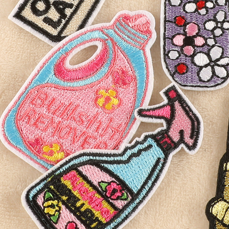 KTX-920531 Embroidered Polyester Patch for Clothing and Accessories