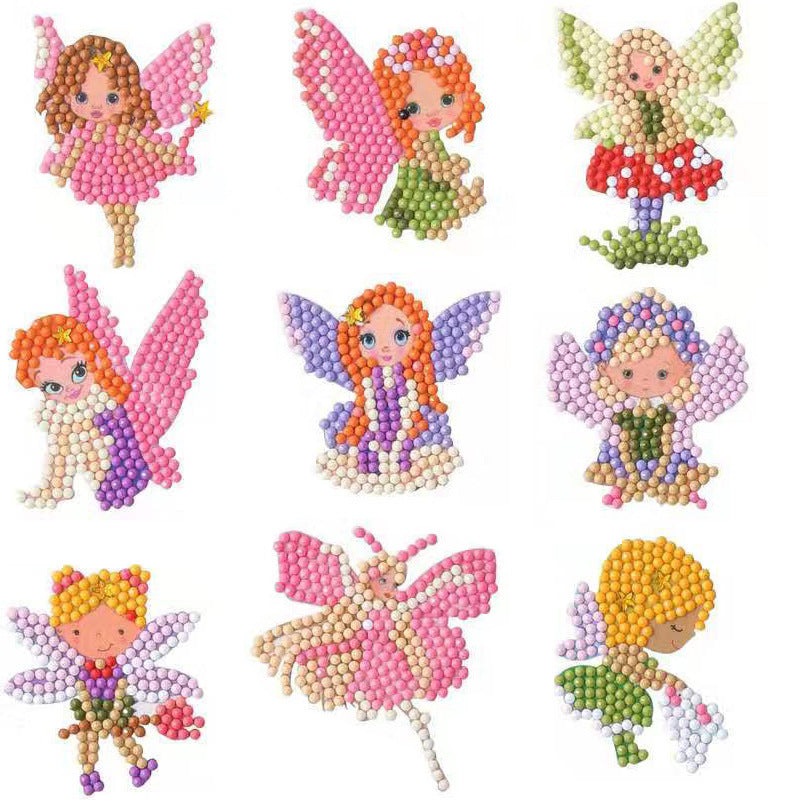 KTX-923731 5D DIY Diamond Art Kit with Resin Drill - 6x8cm Decorative Frame