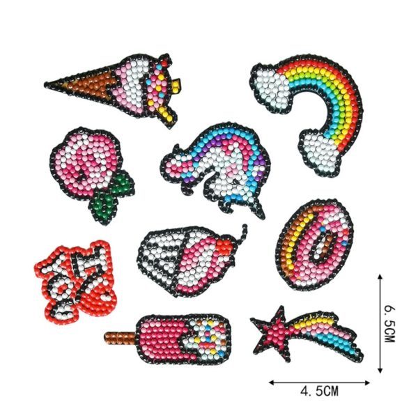 KTX-923731 5D DIY Diamond Art Kit with Resin Drill - 6x8cm Decorative Frame